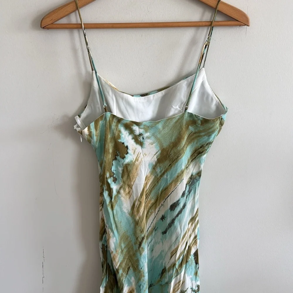 Holly Molly FULL TIME GLAM GIRL MIDI DRESS MINT size 6 - Picture 5 of 7